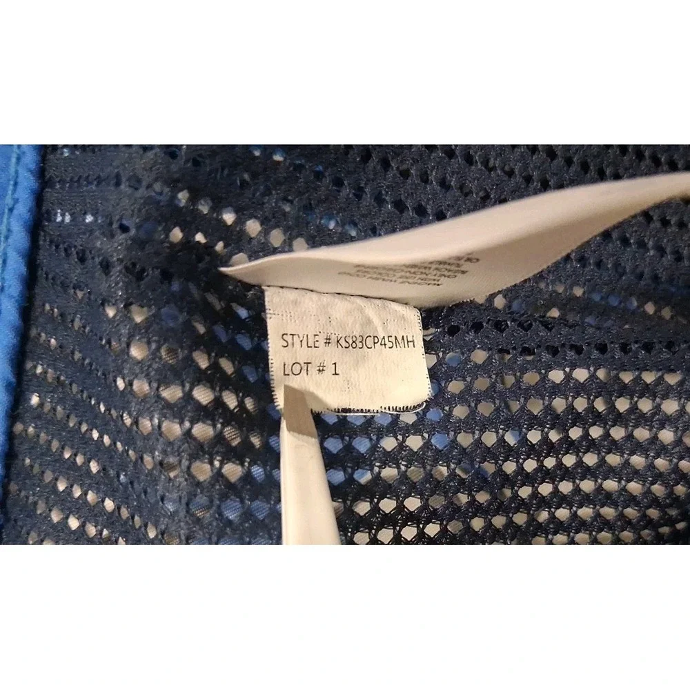 Michael Kors Men's Size M Medium Blue Floral Swim Shorts Drawstring Waist Trunks
